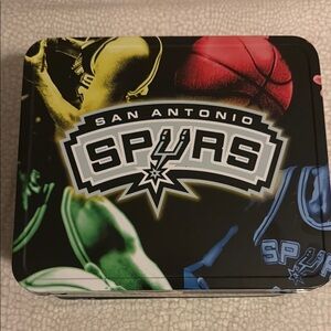 San Antonio Spurs Collectible Tin Box